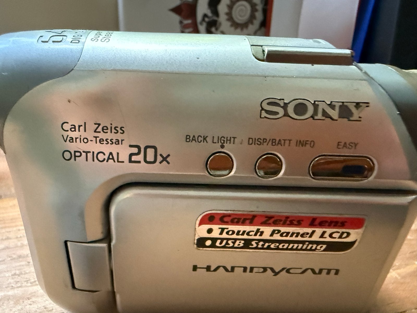 Sony Handycam DCR-HC17E Camcorder Carl Zeiss 20x Zoo, Mini dv, Gebruikt, Ophalen of Verzenden, 8 tot 20x