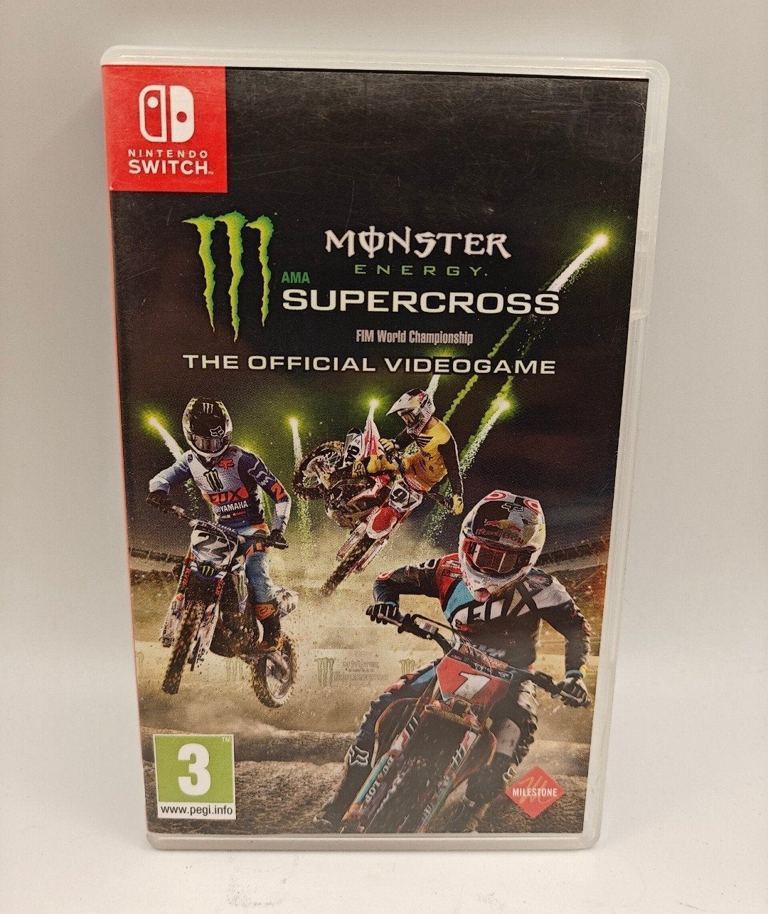 monster energy supercross videogame Nintendo switch, Kk, I, 1 speler, Ophalen of Verzenden