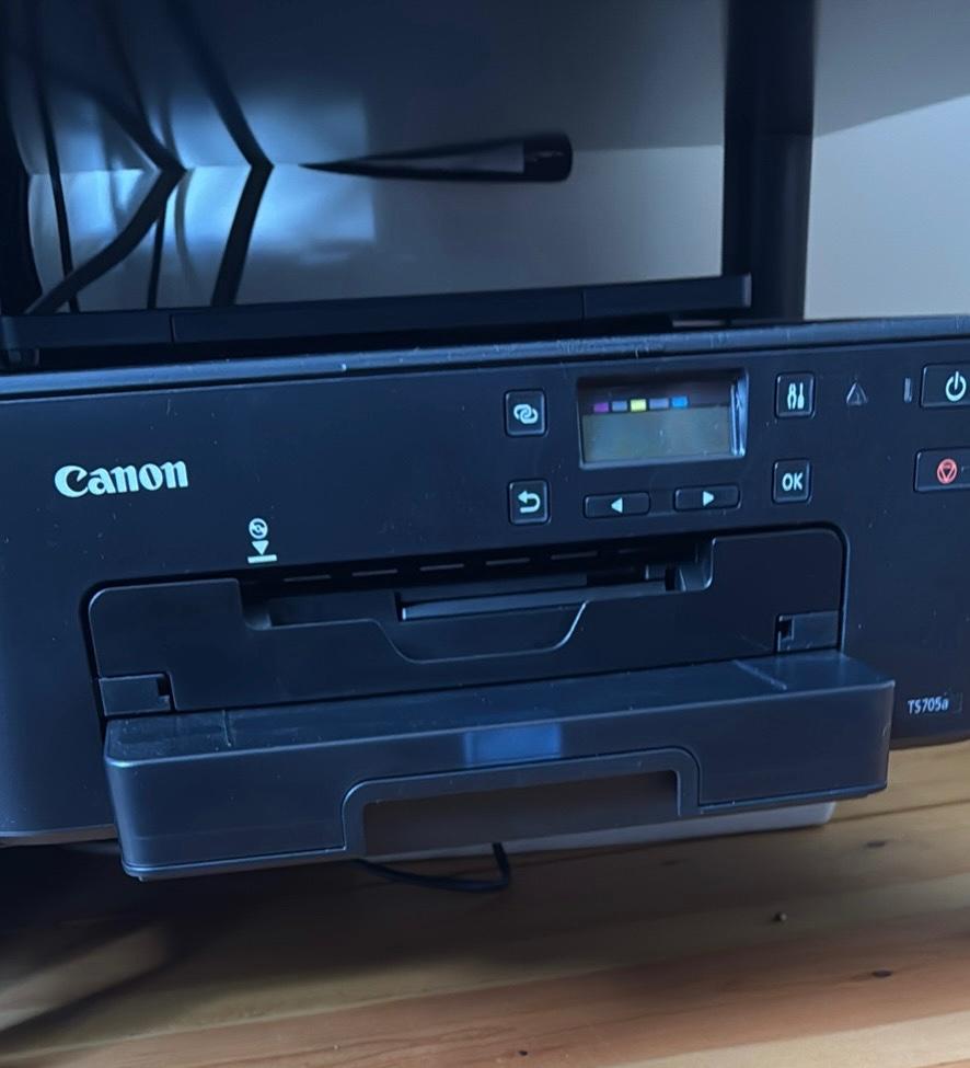 Printer Canon PIXMA TS705a, Computers en Software, Printers, Ophalen, Printer, Inkjetprinter, Kleur printen