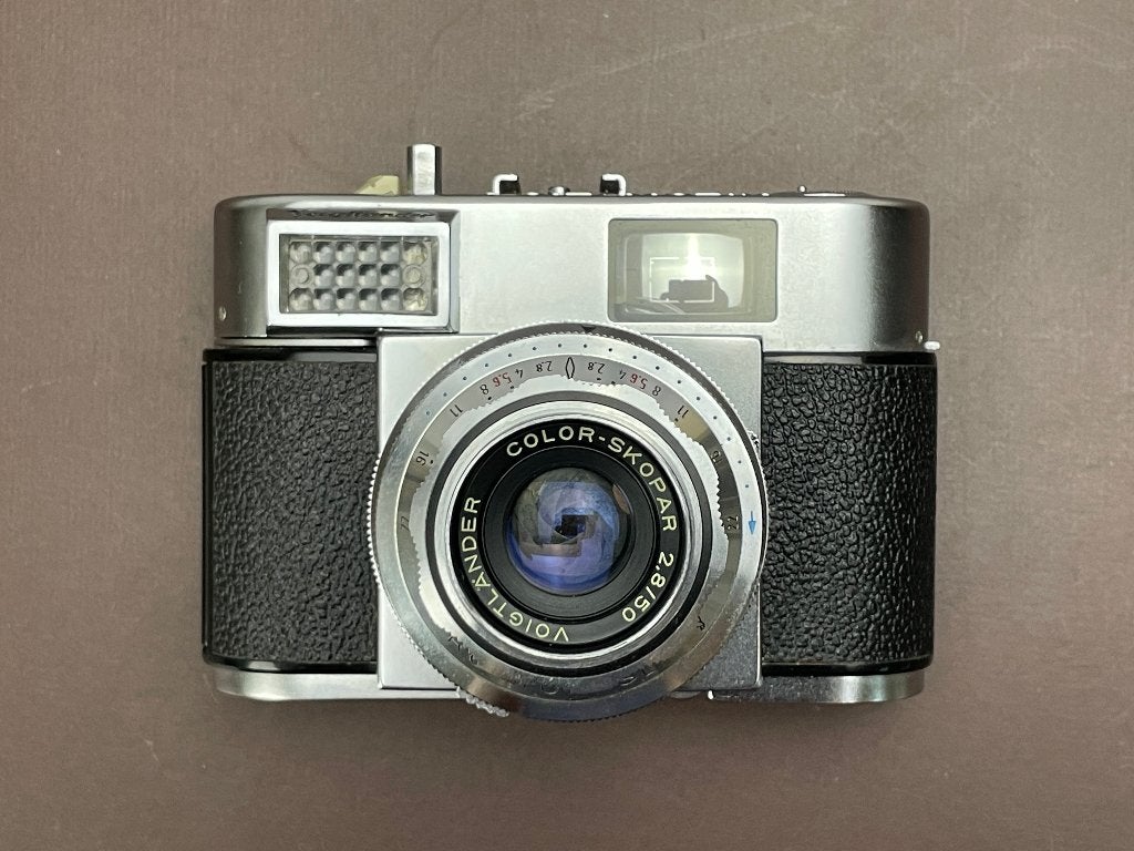 Voigtlander Vitomatic 1a compacte 35mm analoge camera, Ophalen of Verzenden, Zo goed als nieuw, Compact, Overige Merken