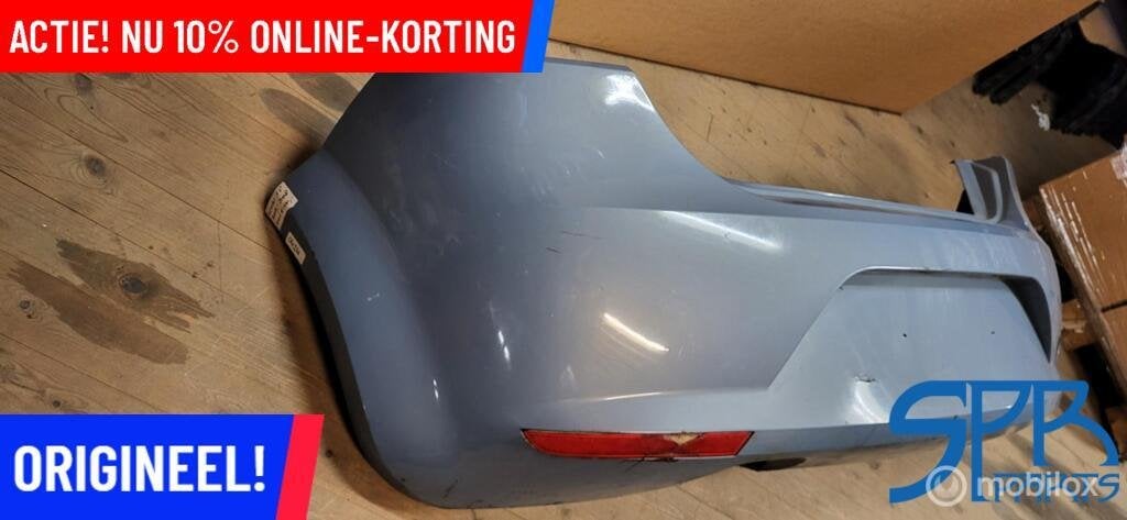 SEAT LEON 1P Achterbumper 2005 - 2008 Achter Bumper KRASSEN, Auto-onderdelen, Gebruikt, Ophalen of Verzenden, Seat, Seat