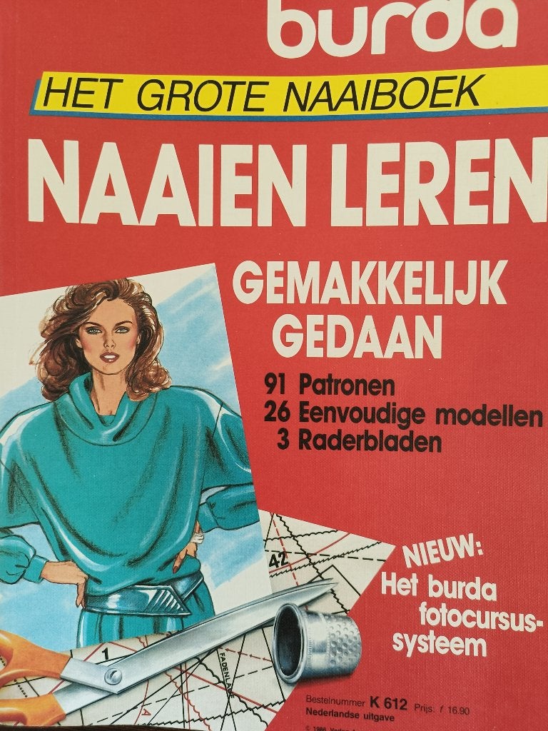 Het grote naaiboek Burda, Ophalen of Verzenden, Vrouw, Burda