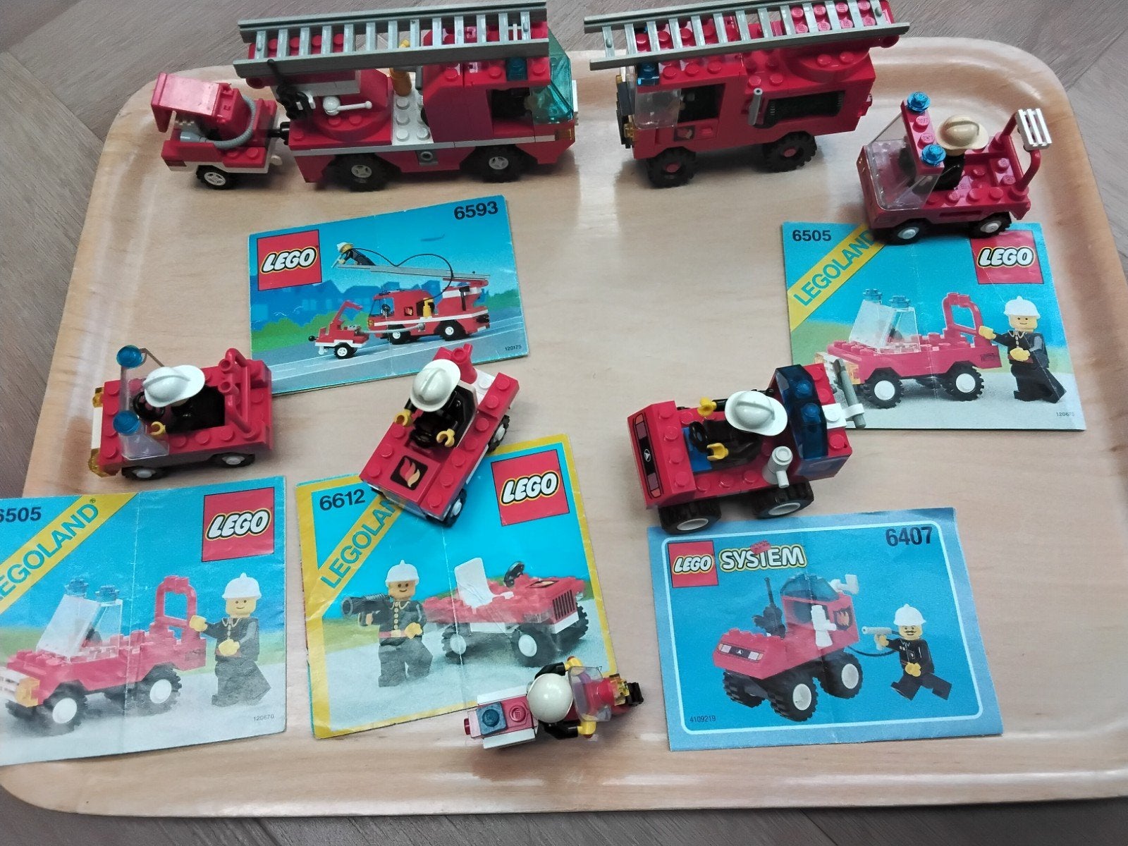 brandweerauto's van lego city, 11 sets, Lego, Ophalen of Verzenden, Meerdere sets, Complete set