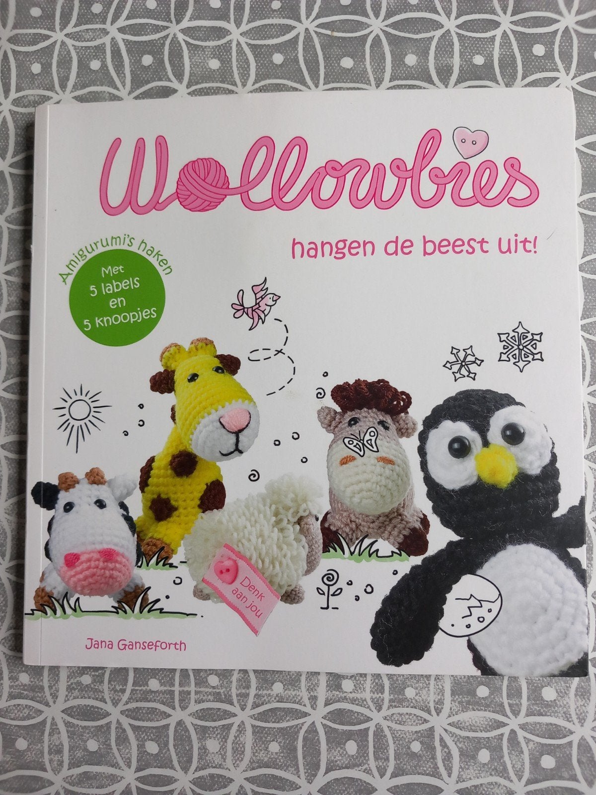 Jane Ganseforth - Wollowbies hangen de beest uit!, Boeken, Breien en Haken, Nieuw, Ophalen of Verzenden, Jane Ganseforth