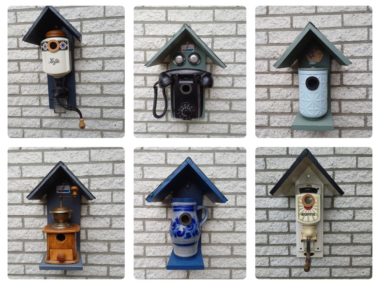 Vogelhuisjes, Ophalen of Verzenden