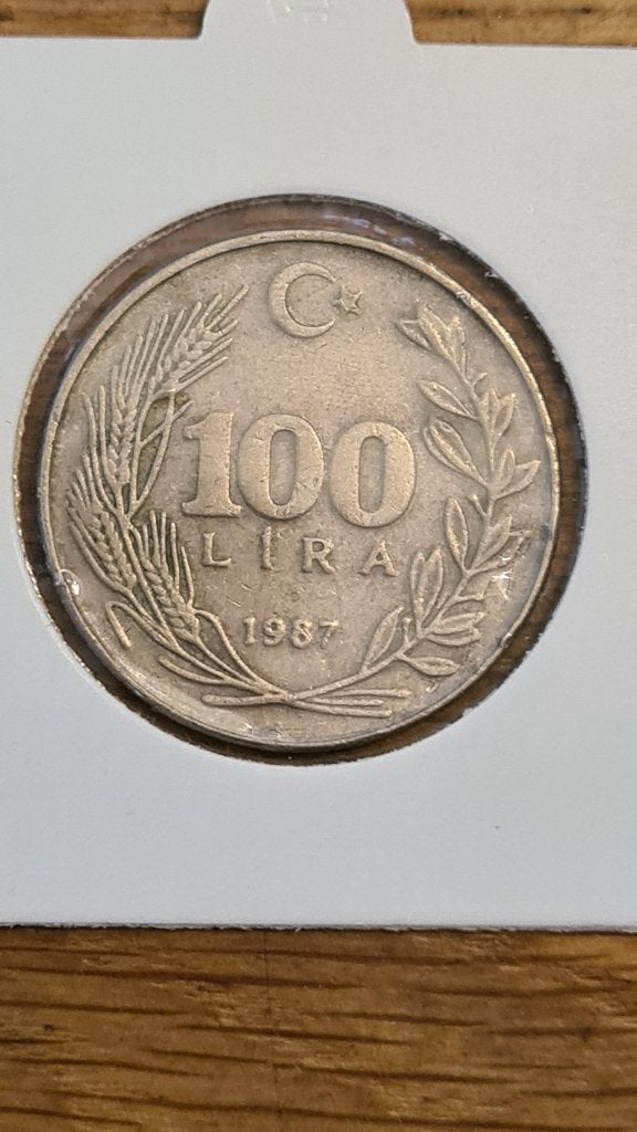 Turkije - 100 Lira 1987, Verzenden, Overige landen, Losse munt