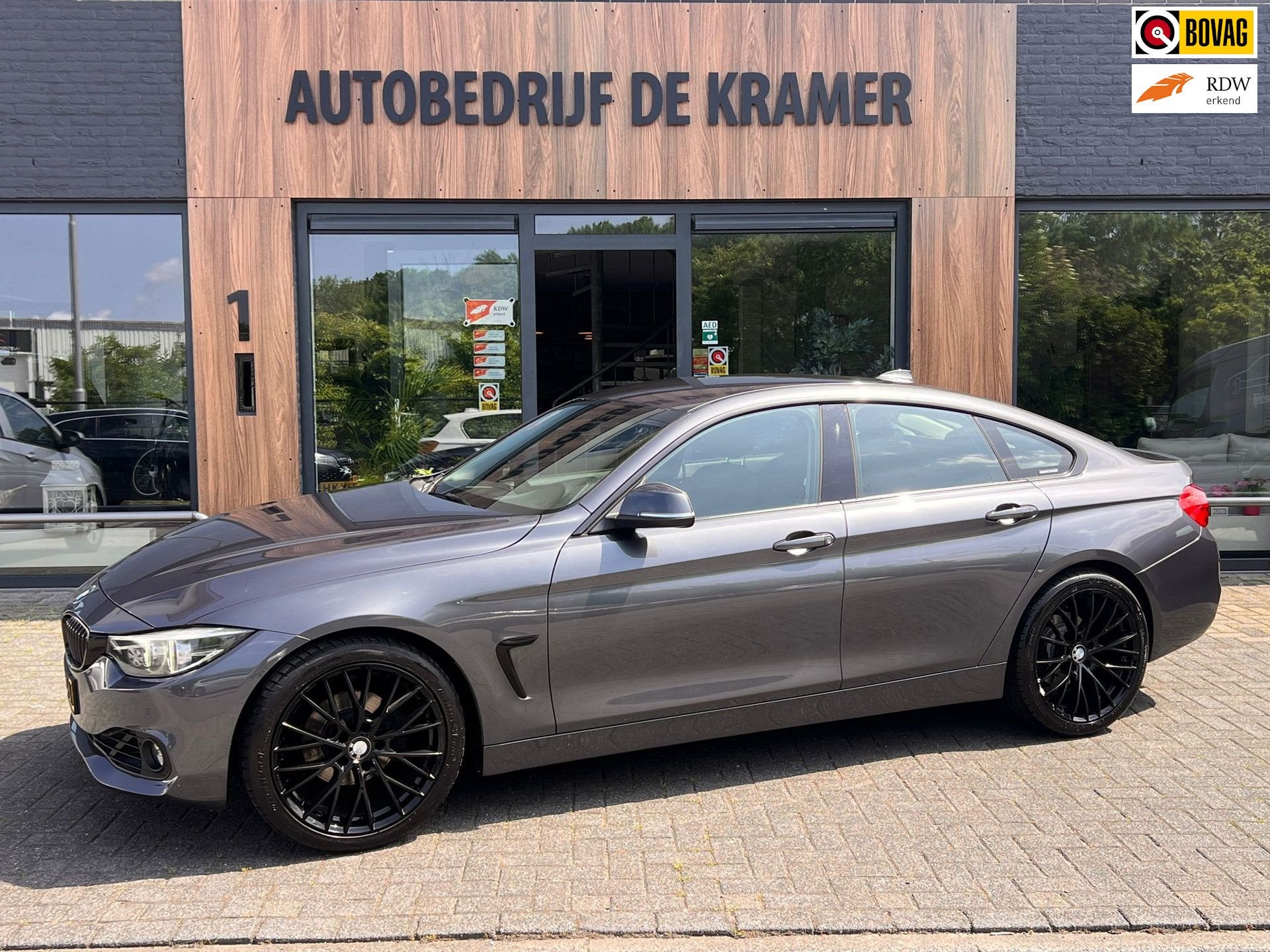 BMW 4-serie Gran Coupé 418i High Executive, Auto's, BMW, Automaat, Gebruikt, Euro 6, Bedrijf