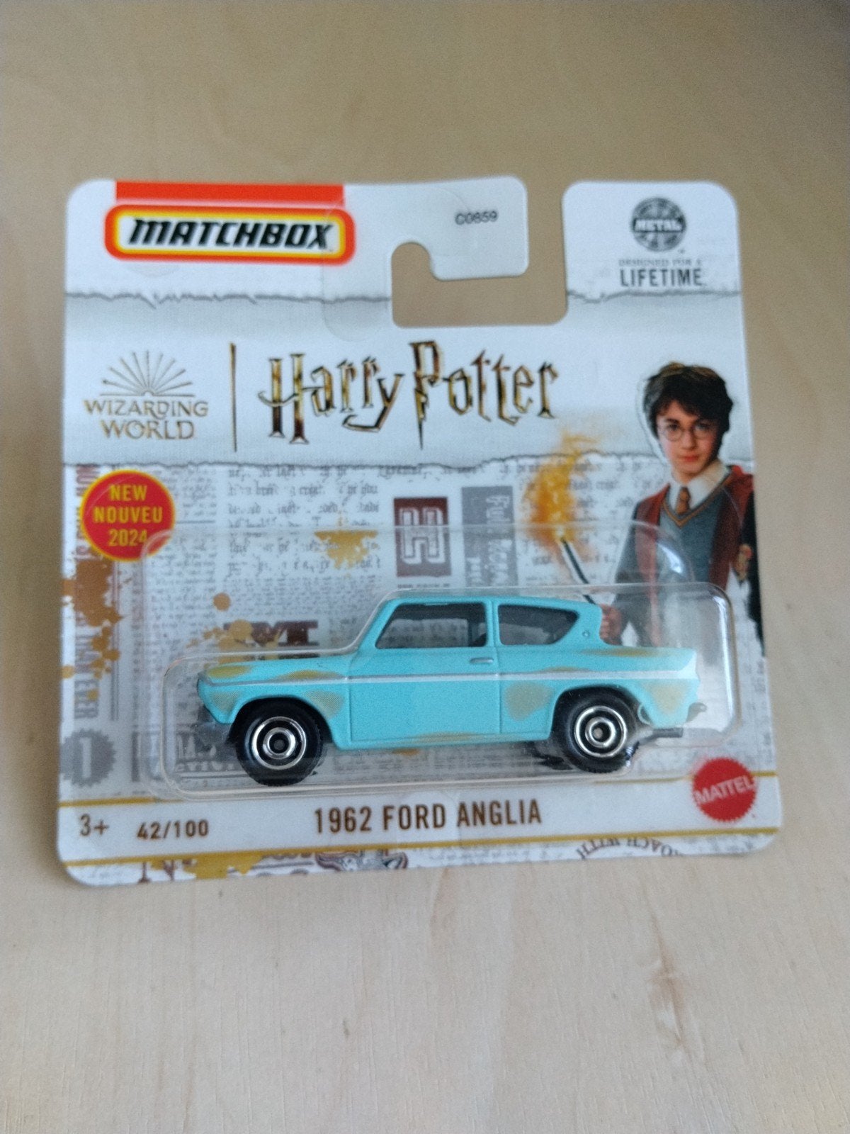 Matchbox 1962 Ford Anglia, Ophalen of Verzenden, Nieuw, Auto