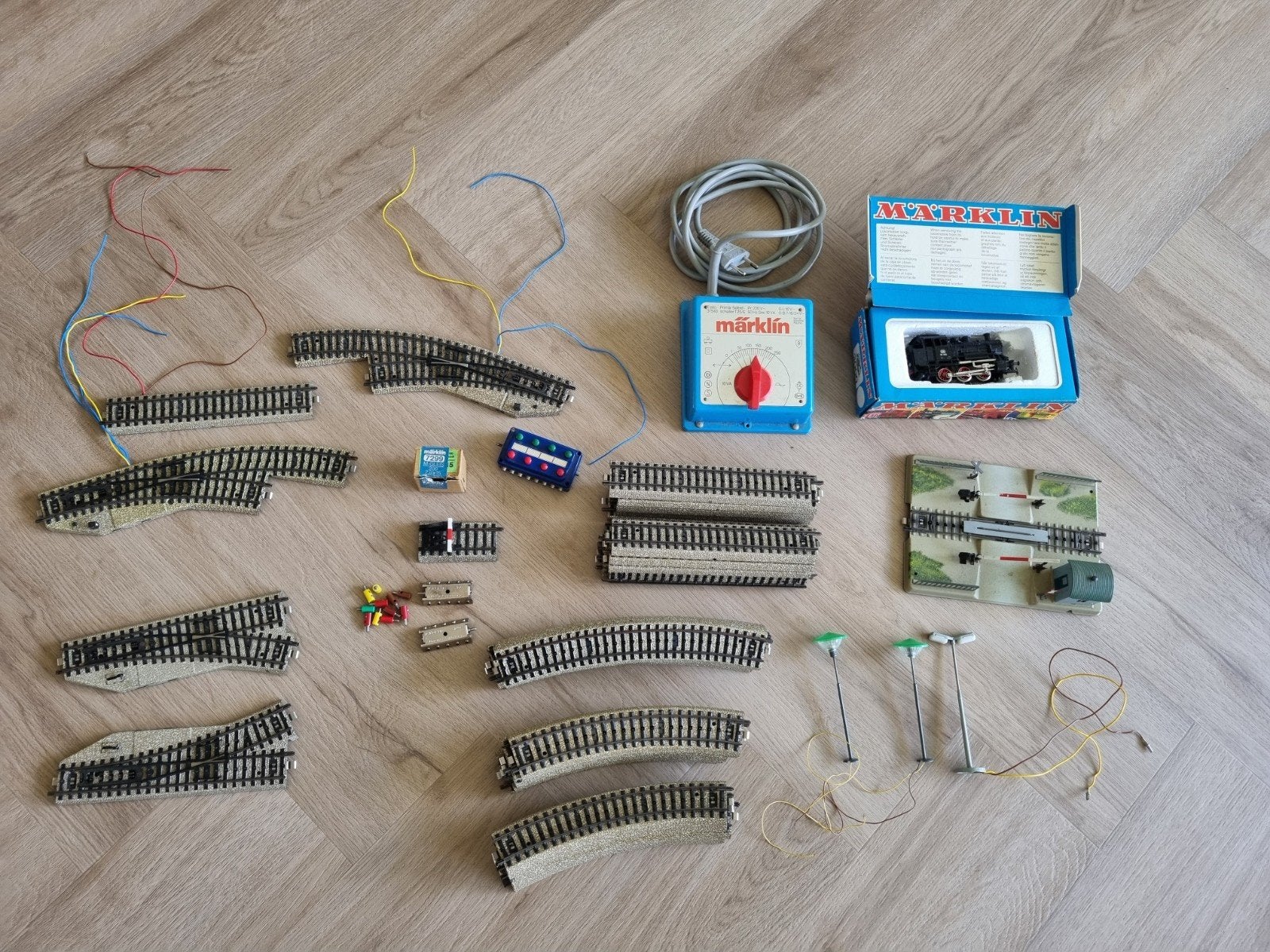 Märklin Treinset met Locomotief, Rails en accessoires, Wisselstroom, Ophalen of Verzenden, Märklin, Gebruikt
