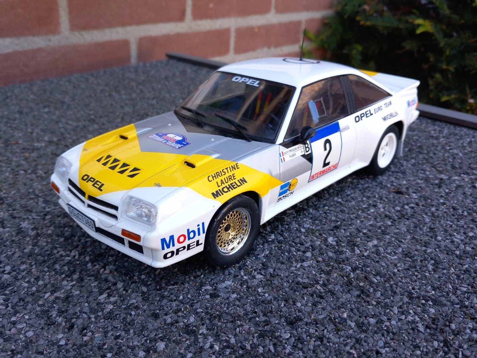 Opel Manta 400 Group B Rally #2 Guy Frequelin, Ophalen of Verzenden, Nieuw, Auto, Overige merken