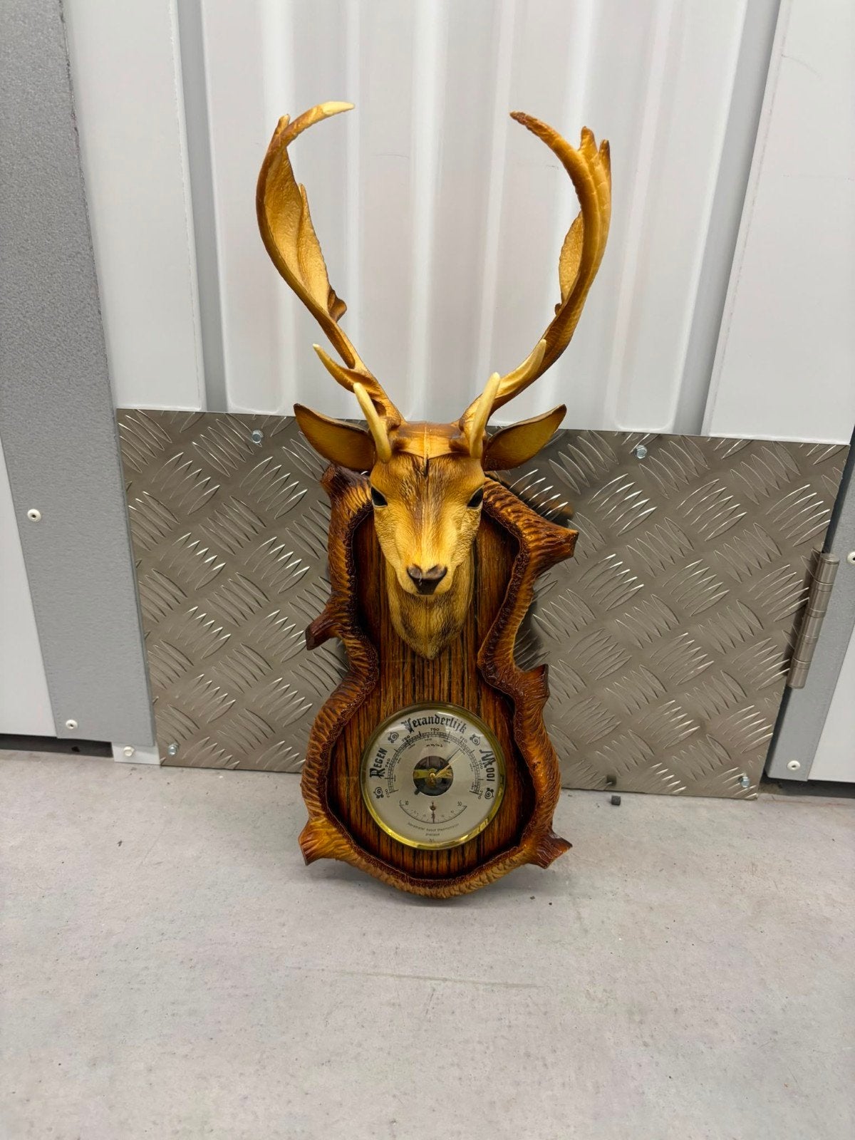 Vintage barometer, Ophalen, Wandklok