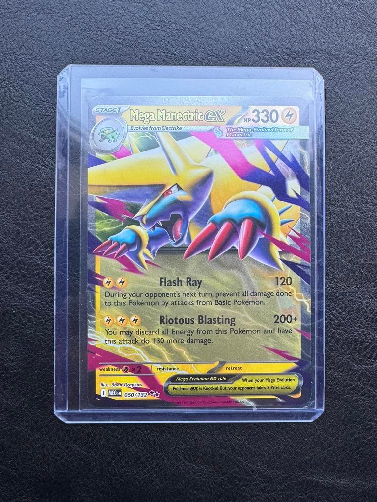 Mega Manectric Ex | 050/132 MEG, Ophalen of Verzenden, Nieuw