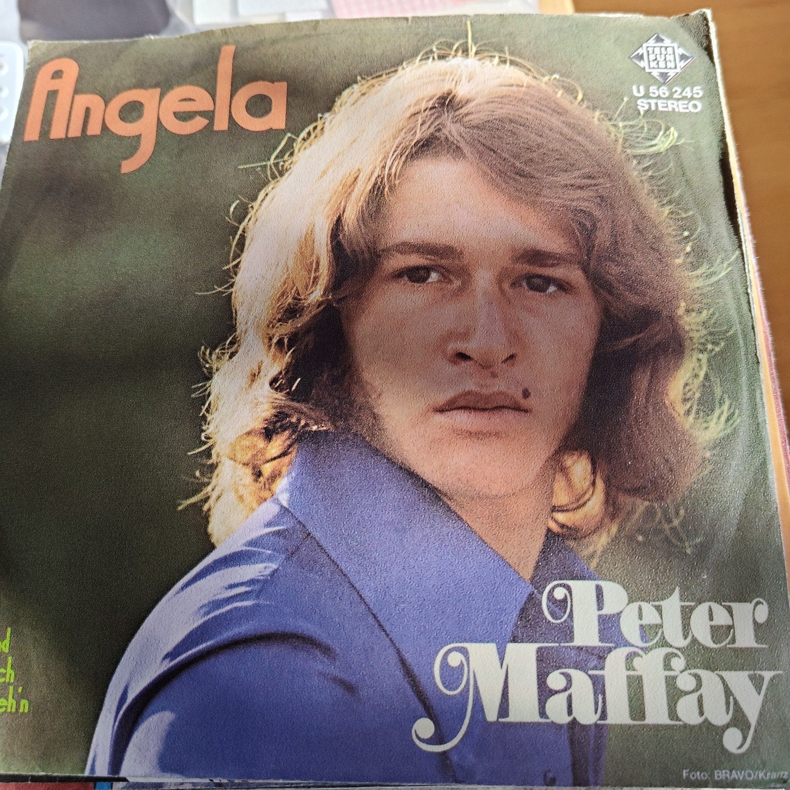 Peter Maffay - Angela (Vinyl Single), Cd's en Dvd's, Gebruikt, 7 inch, Ophalen of Verzenden, Pop