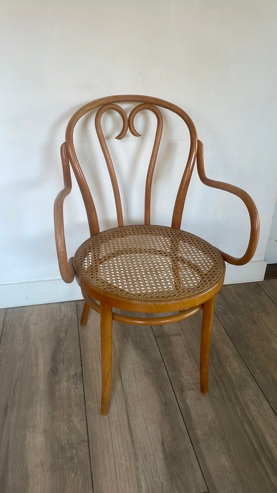 Bentwood, bureaustoel met goede webbing, vintage, Ophalen, Gebruikt, Bruin, ZPM Radomsko, Thonet