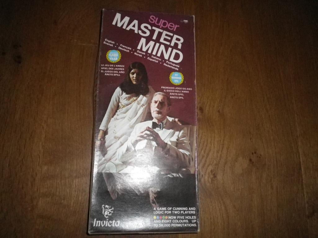 Super Mastermind van Invicta met groot speelbord, Ophalen of Verzenden, Gebruikt, Invicta