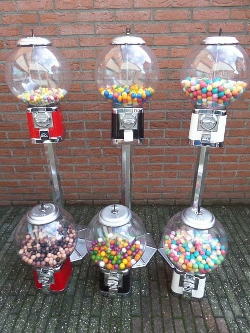 FIFTIES SIXTIES BEAVER CAPSULE / KAUWGOMBALLEN AUTOMATEN, Verzamelen, Ophalen, Zo goed als nieuw