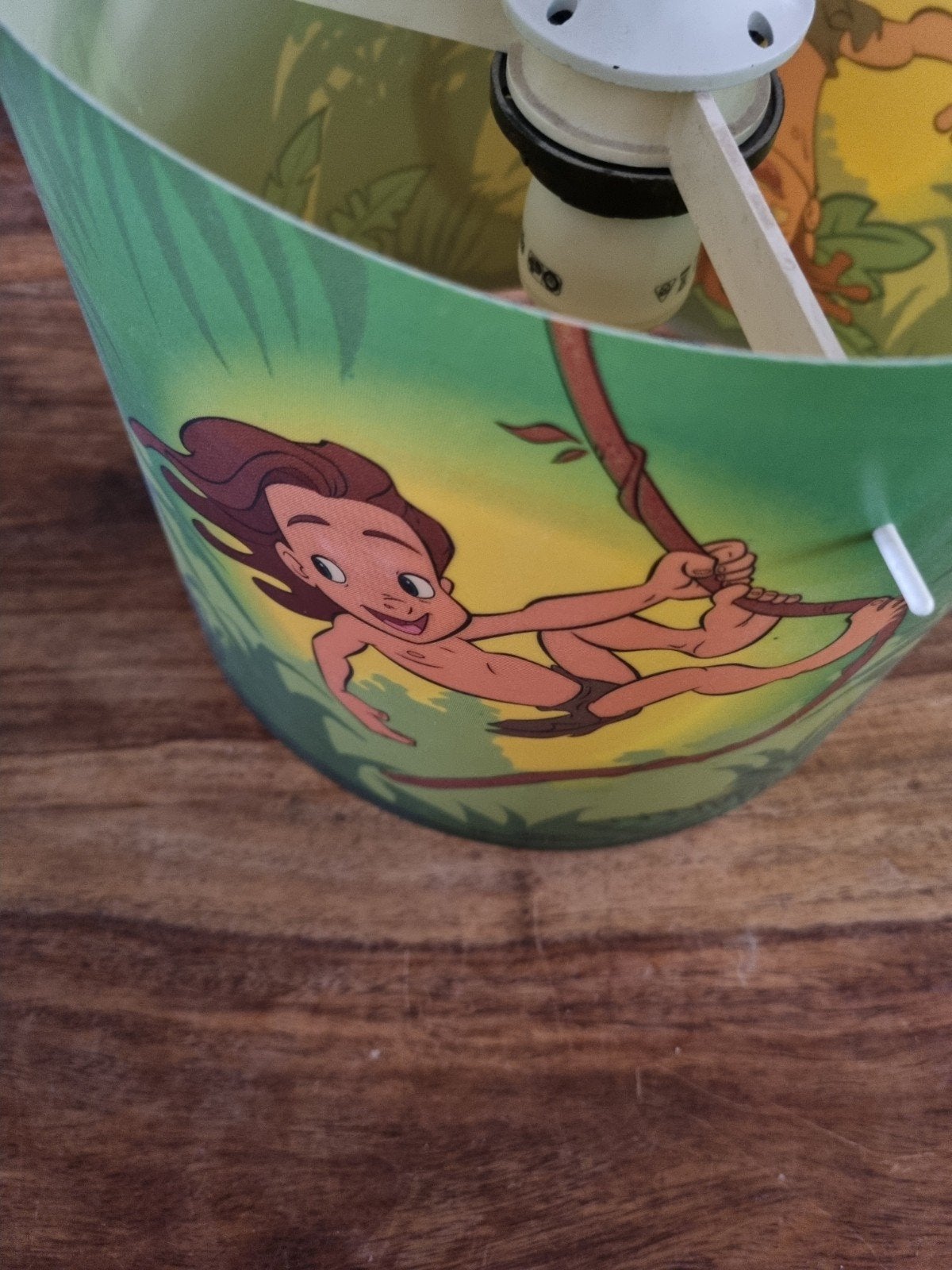 Tarzan lamp, Ophalen of Verzenden, Zo goed als nieuw, Lamp
