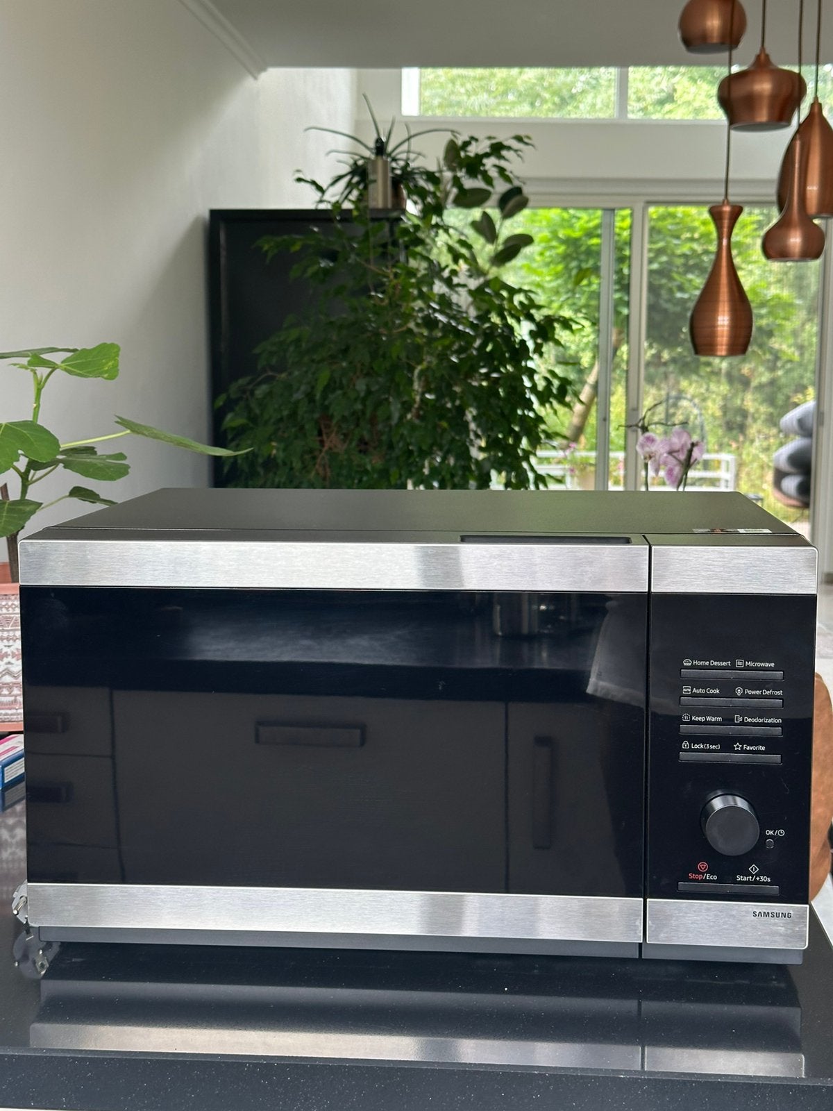 Samsung Magnetron met Garantie - Zo goed als nieuw, Witgoed en Apparatuur, Ophalen, Draaiplateau, Magnetron, Zo goed als nieuw