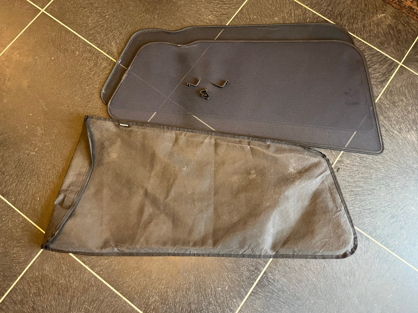 Originele Volvo V60 zonneschermen achterruiten, Ophalen, Gebruikt, Volvo