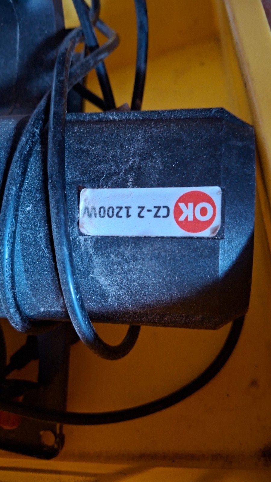 OK CZ-2 1200W Handcirkelzaag - Zo goed als nieuw