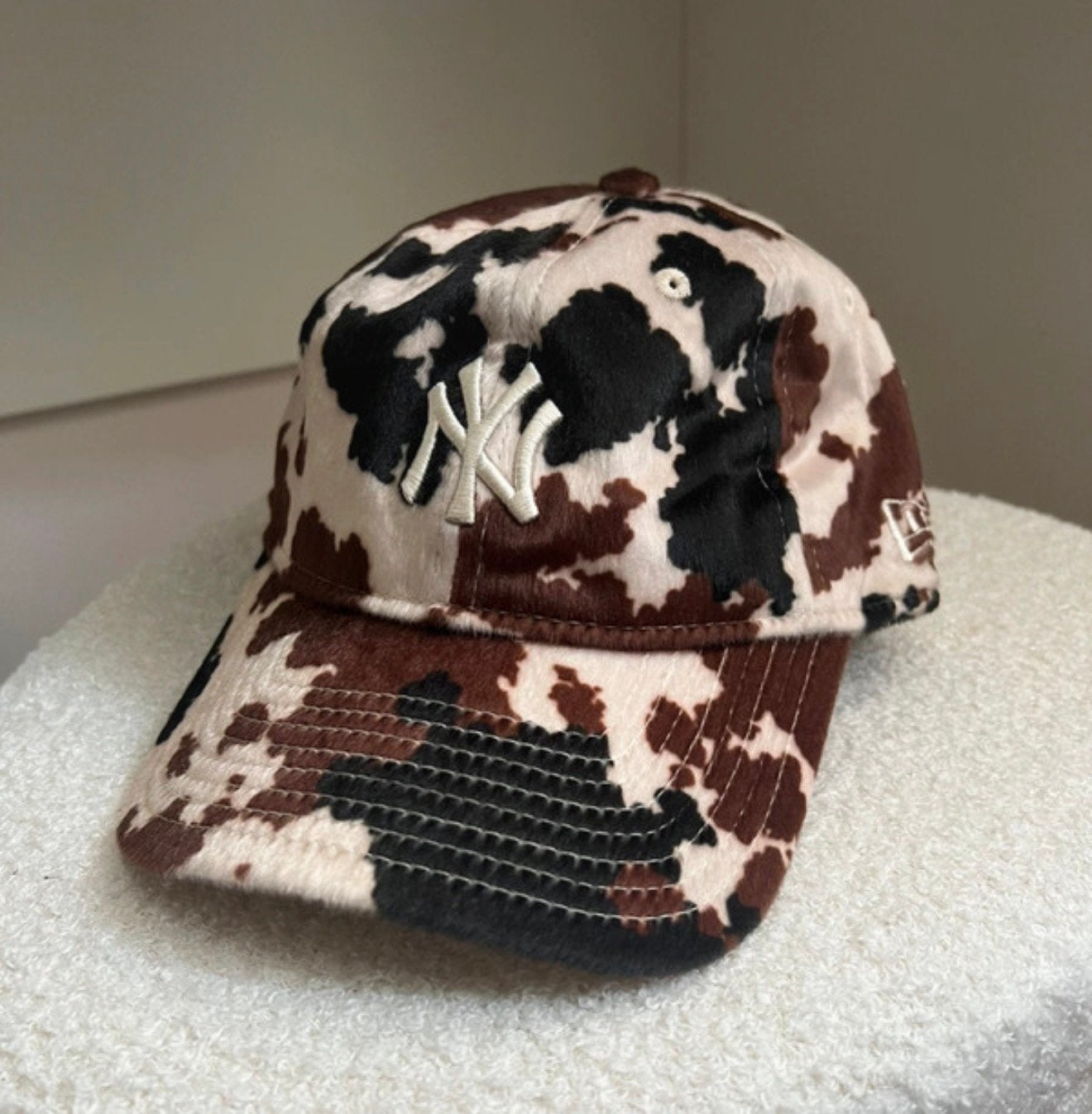New Era Cap animal print, Kleding | Heren, Ophalen of Verzenden, Zo goed als nieuw, One size fits all, Pet