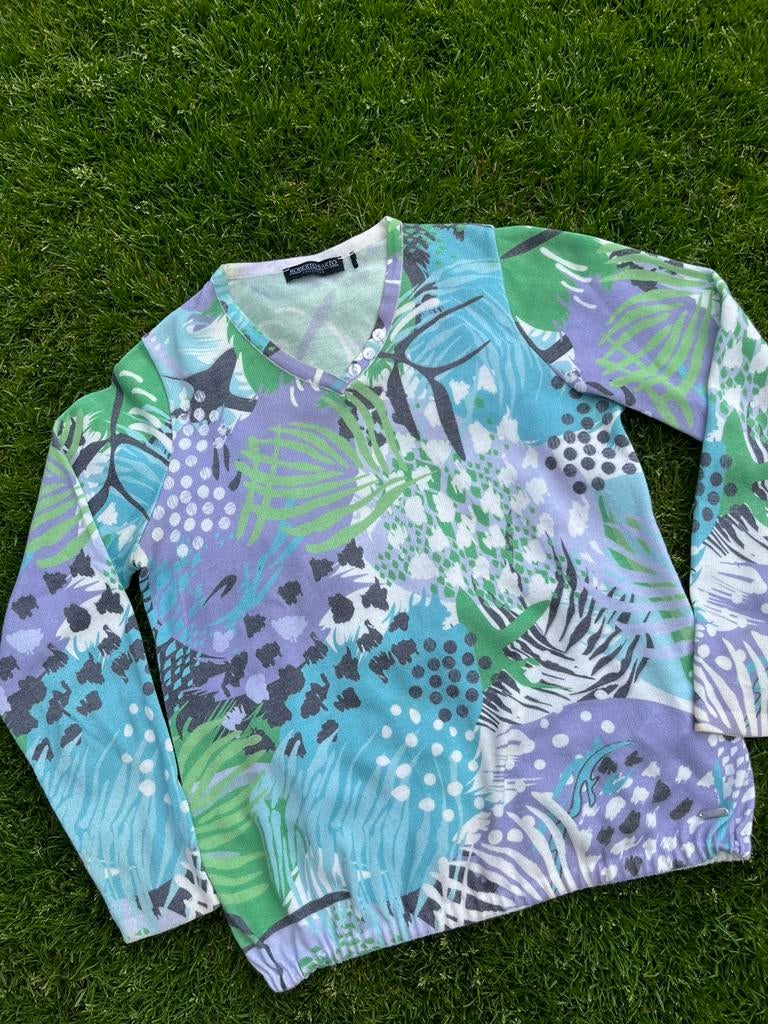 Trui met V hals in pastelkleuren van Roberto Sarto, Kleding | Dames, Truien en Vesten, Ophalen of Verzenden, Zo goed als nieuw