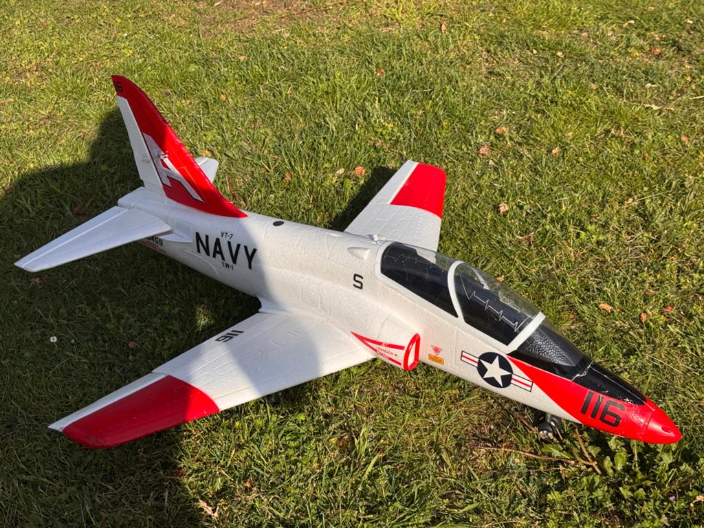 RC Jet QT-Model T-45 Goshawk, Hobby en Vrije tijd, Ophalen, Gebruikt, Elektro, RTF (Ready to Fly)