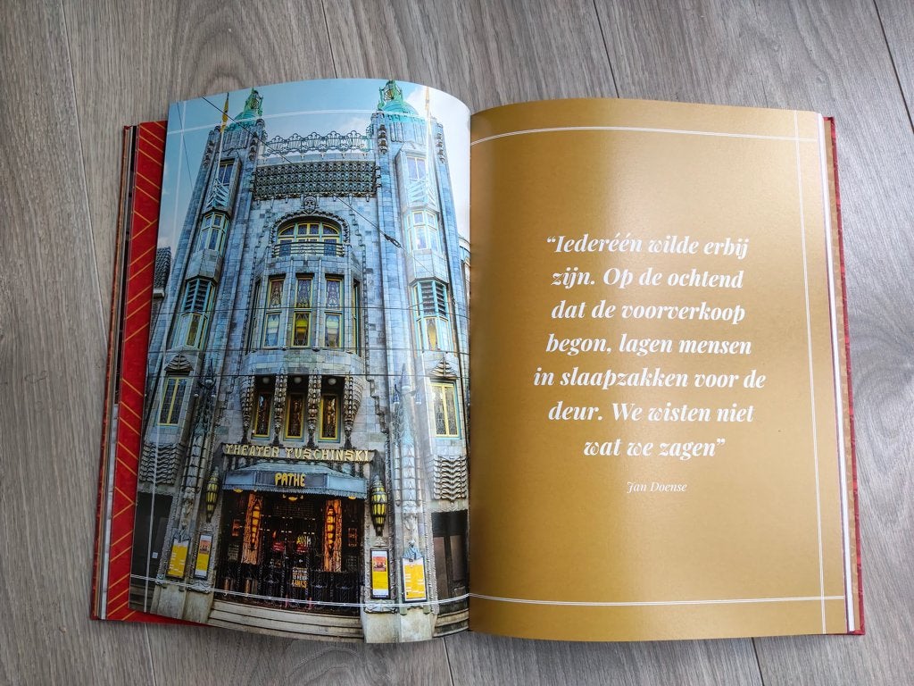 Tuschinski boek 100 jaar, Ophalen of Verzenden, Zo goed als nieuw, Architectuur algemeen