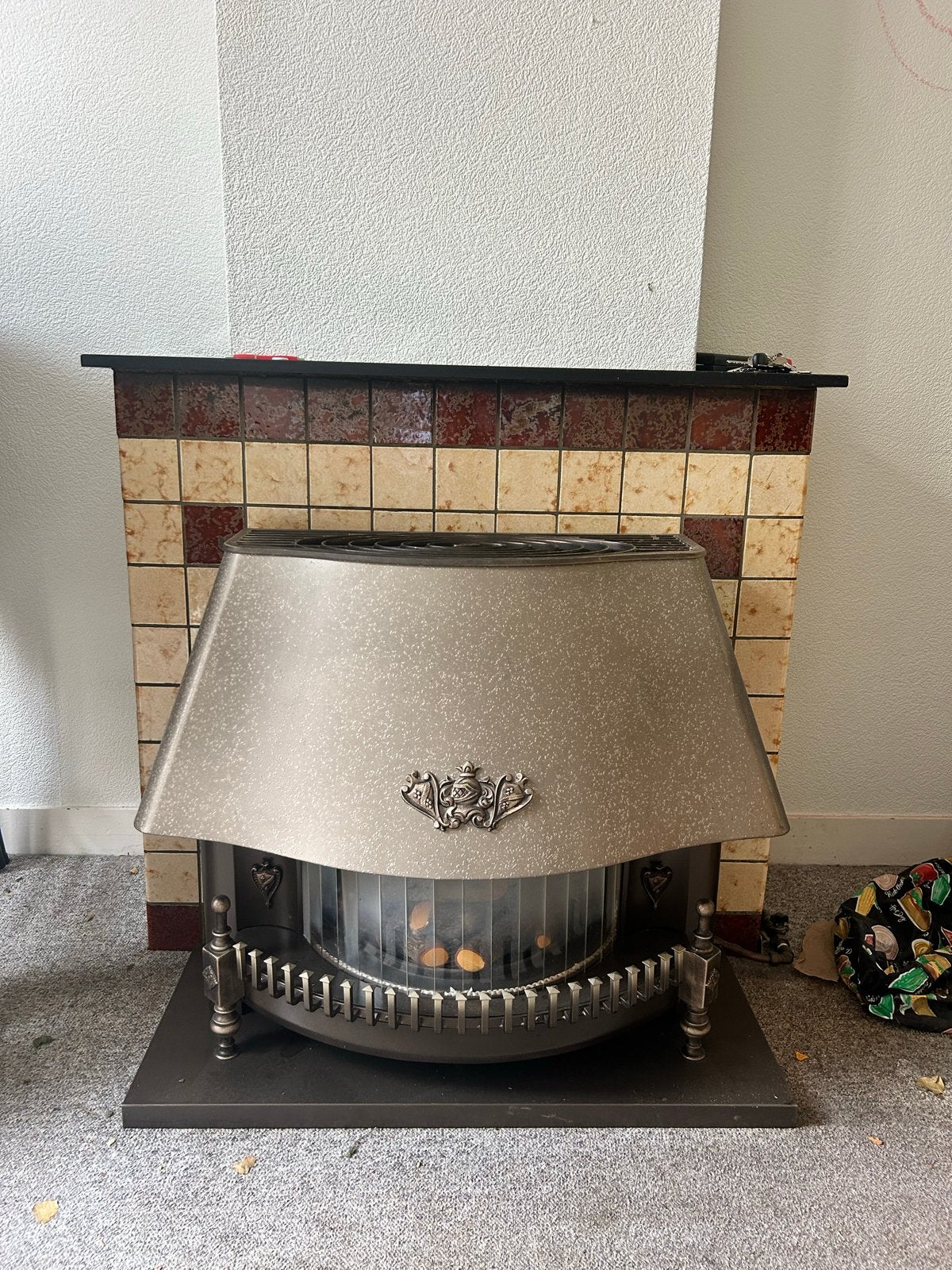 Vintage Gaskachel - Vrijstaand, Huis en Inrichting, Kachels, Ophalen, Gebruikt, Gas, Vrijstaand