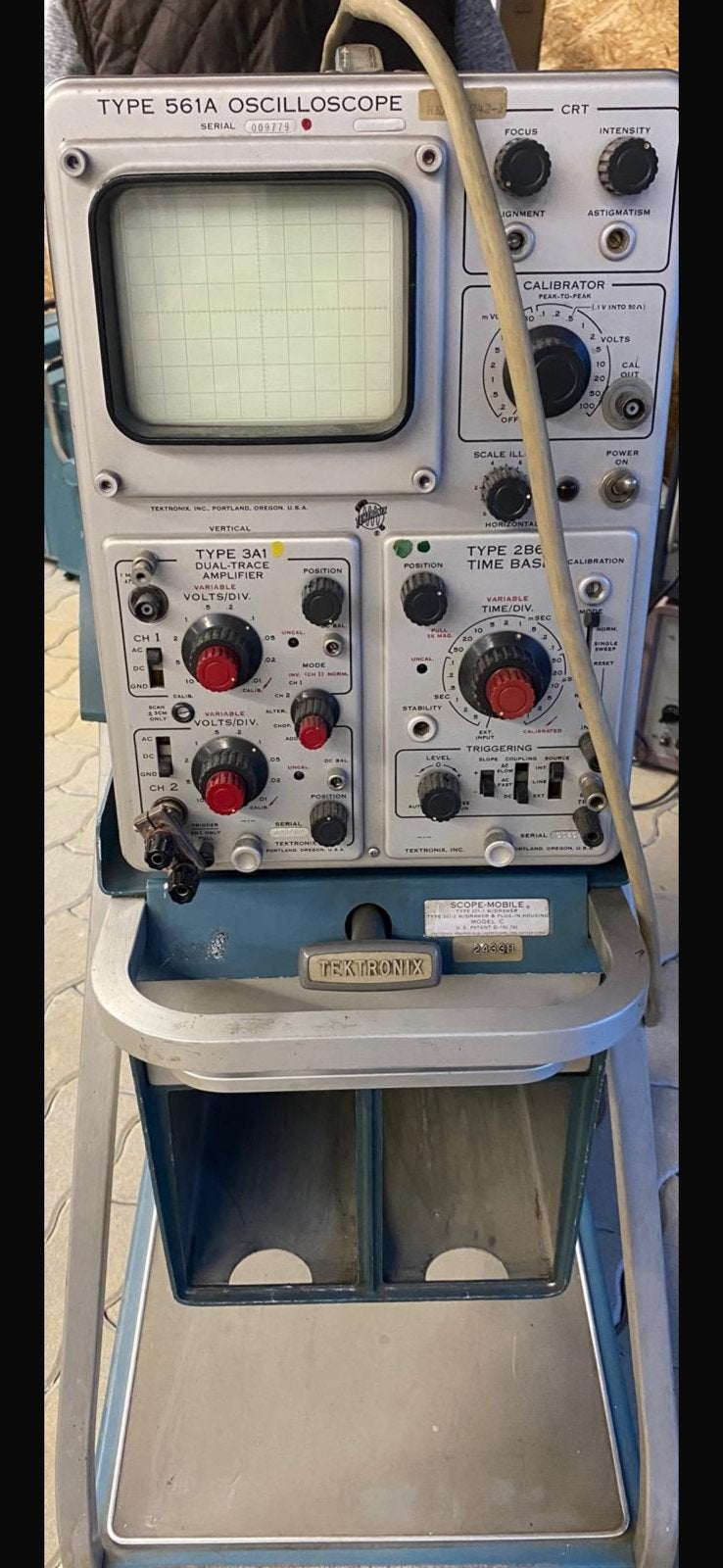 Tektronix 561A, Doe-het-zelf en Verbouw, Meetapparatuur, Ophalen of Verzenden, Zo goed als nieuw