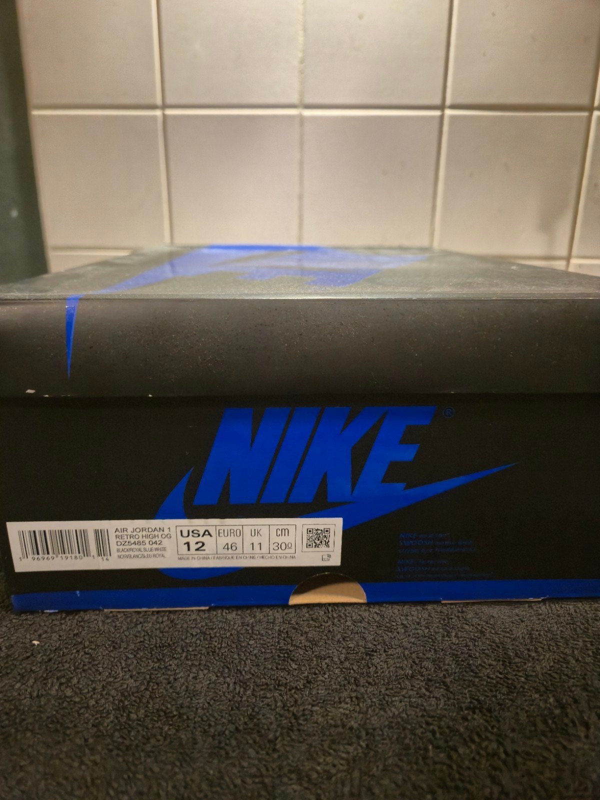 Air Jordan 1 reimagined royal, Kleding | Heren, Schoenen, Zwart, Ophalen of Verzenden, Nike Air Jordan, Sneakers of Gympen
