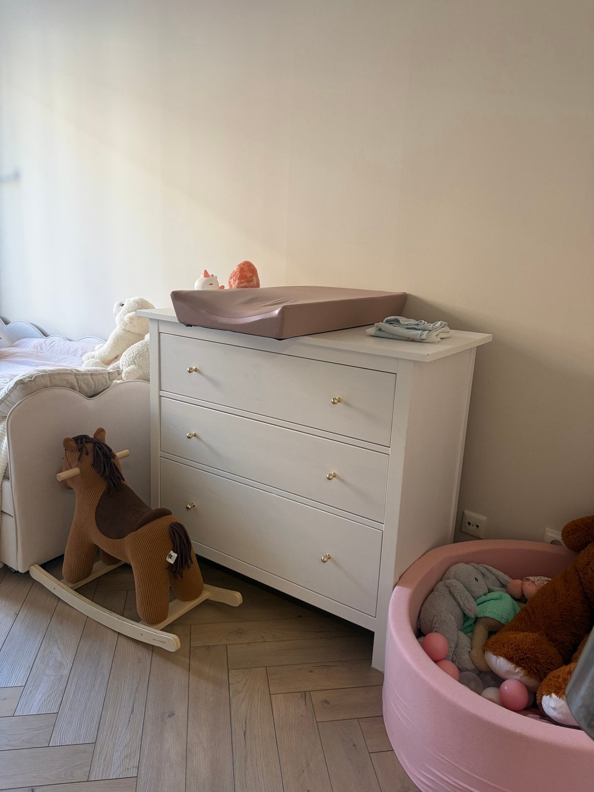 IKEA Hemnes Commode/Ladekast - Wit, Ophalen, Gebruikt, 50 tot 70 cm, 75 tot 100 cm