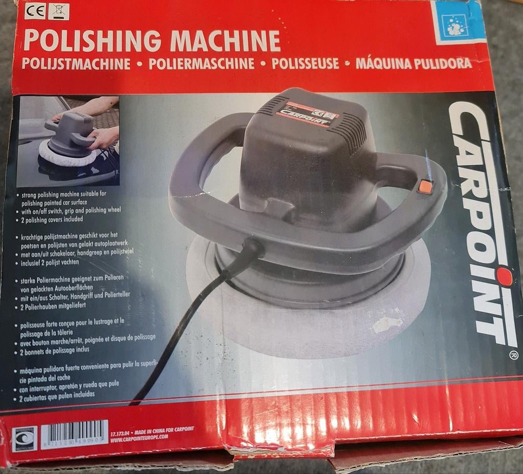 Carpoint Polijstmachine voor auto, Ophalen of Verzenden, Nieuw