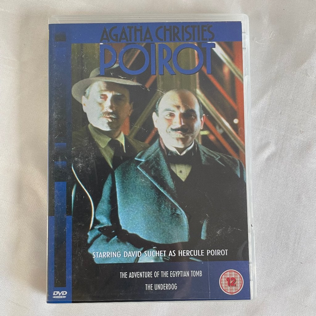 Agatha Christie’s Poirot DVD – 2 afleveringen, Misdaad, Alle leeftijden, Ophalen of Verzenden, Gebruikt
