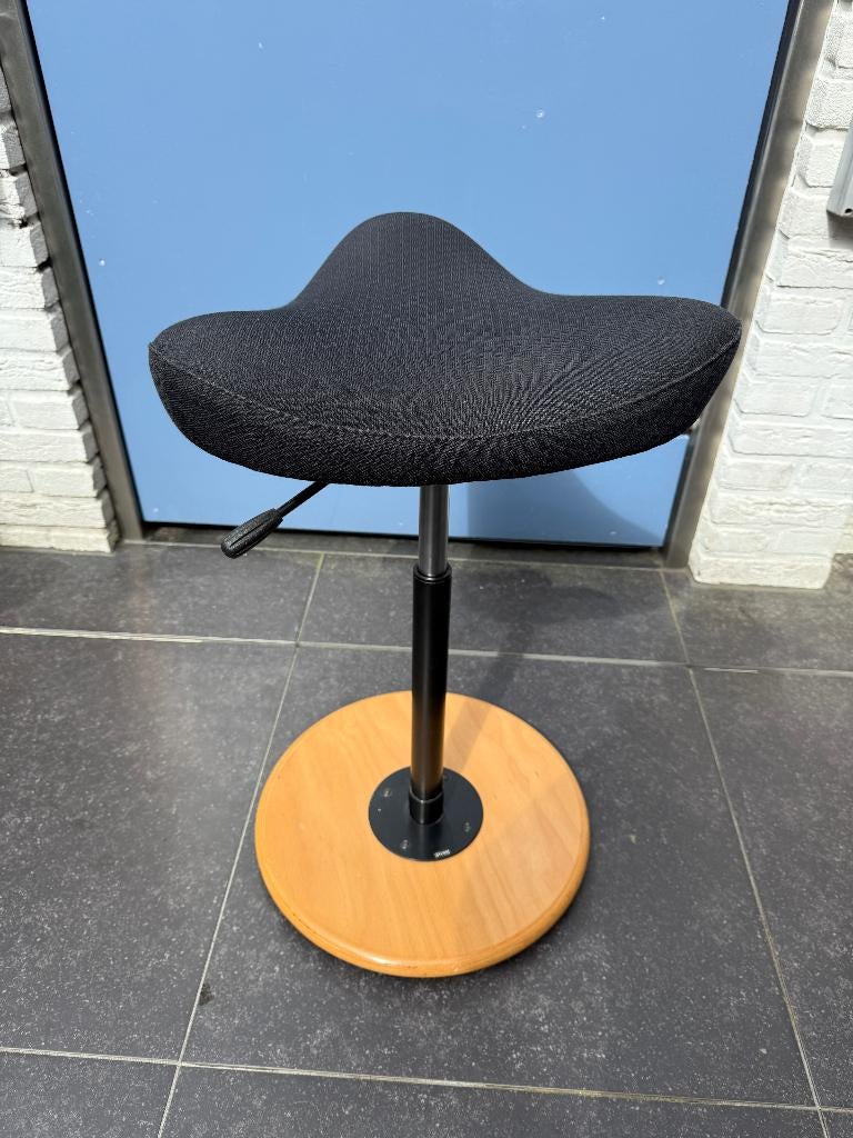 Stokke Move | ergonomische sta zit kruk, Ophalen, Gebruikt, Zwart, Bureaukruk