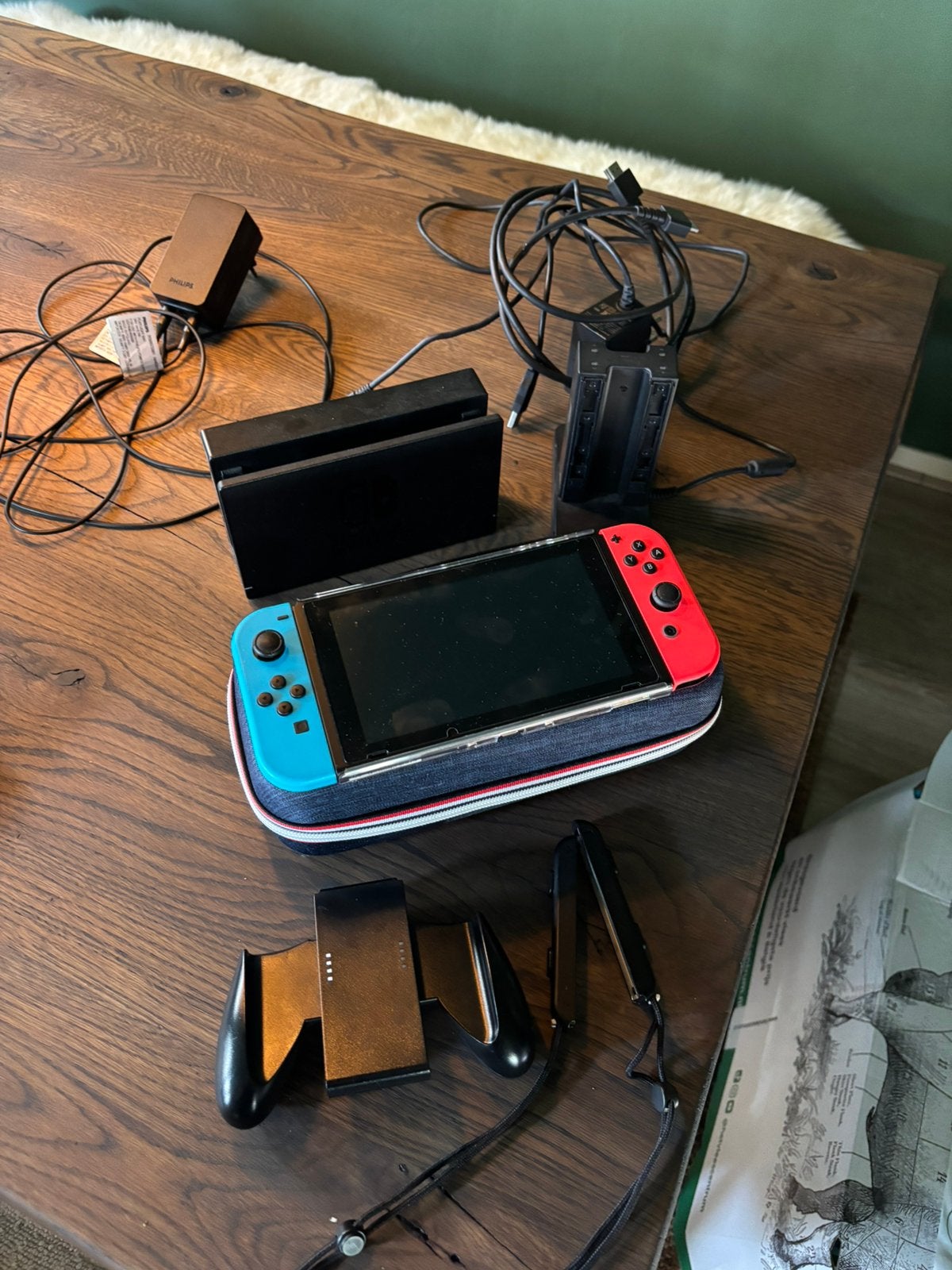 Nintendo Switch set, Ophalen, Zo goed als nieuw, Met harde schijf, Switch Original