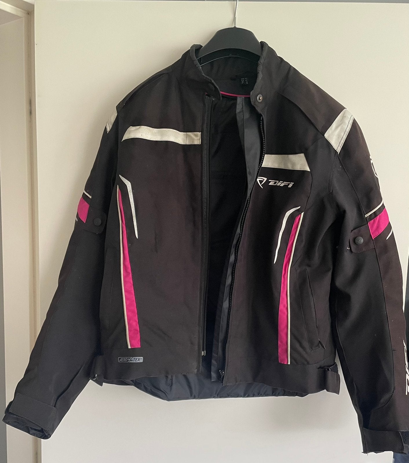 Difi motorjas dames, Motoren, Kleding | Motorkleding, Ophalen of Verzenden, Tweedehands, Dames, Jas | textiel