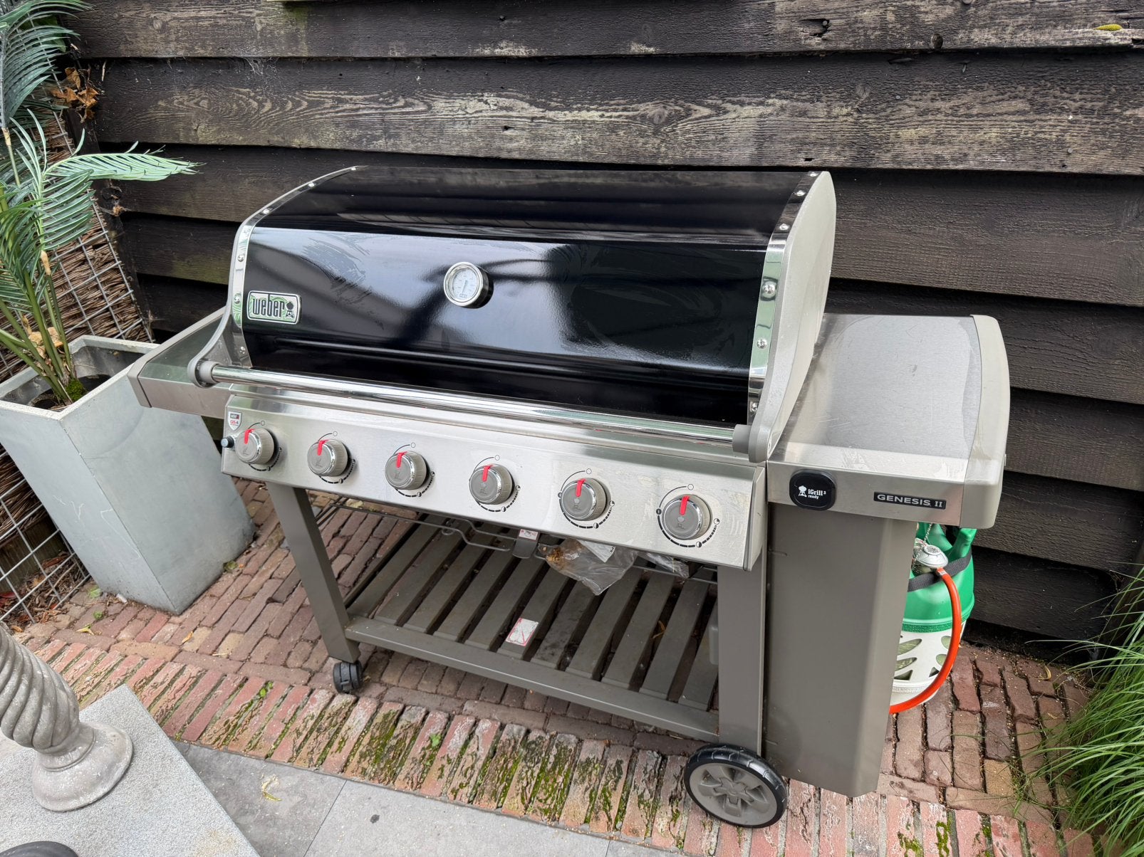 Weber bbq, Ophalen, Gebruikt