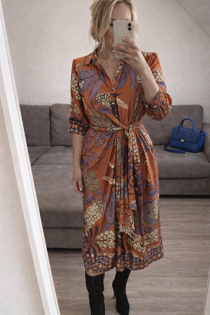 Lange jurk K-Design xxl, K-design, Maat 46/48 (XL) of groter, Ophalen of Verzenden, Zo goed als nieuw