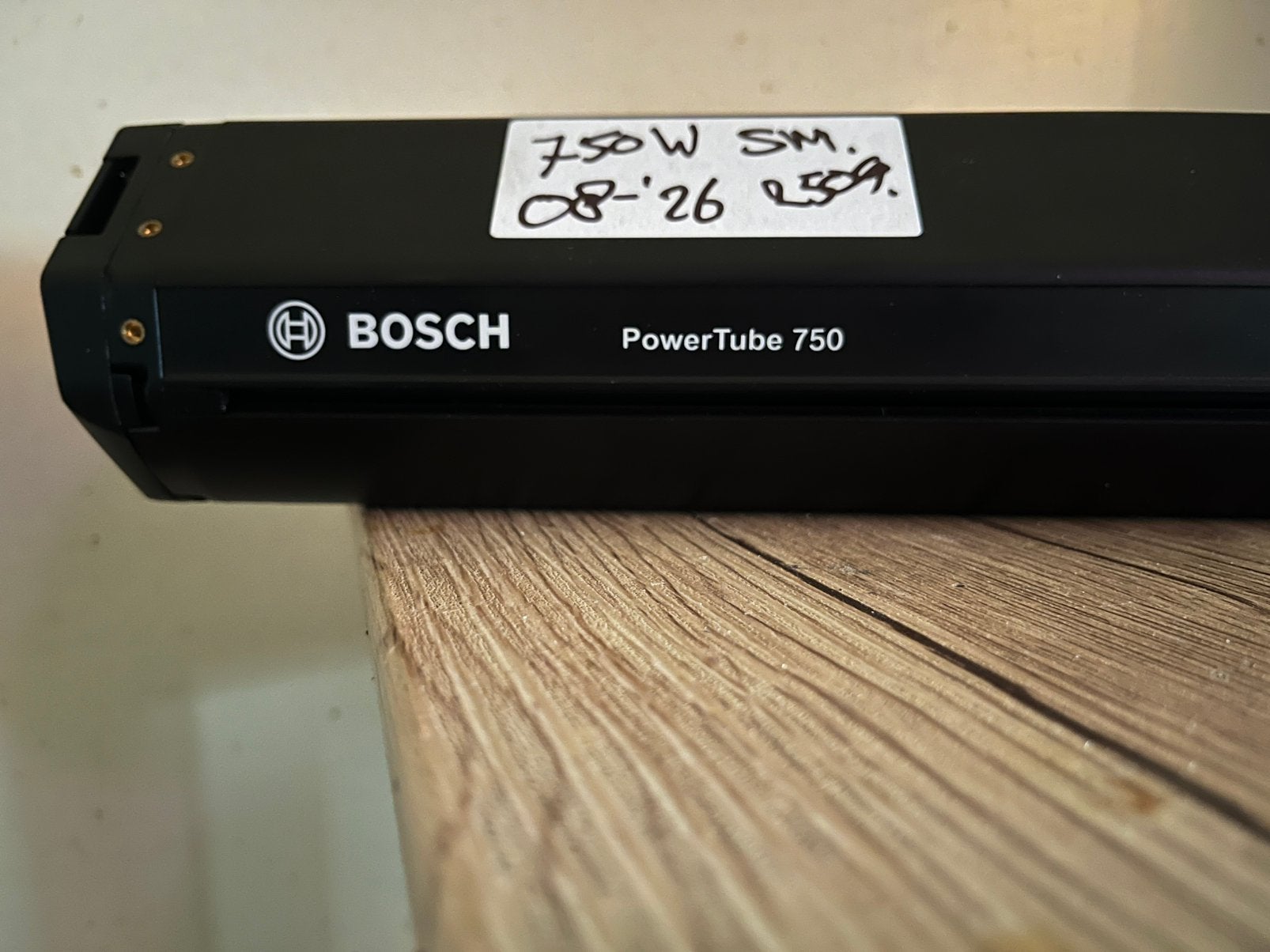 Bosch PowerTube 750 *horizontaal*, Ophalen of Verzenden, Zo goed als nieuw