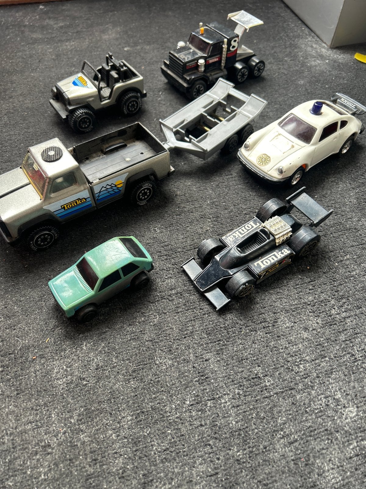 Tonka speelgoedauto's en vrachtwagens - Vintage collectie, Ophalen of Verzenden, Gebruikt