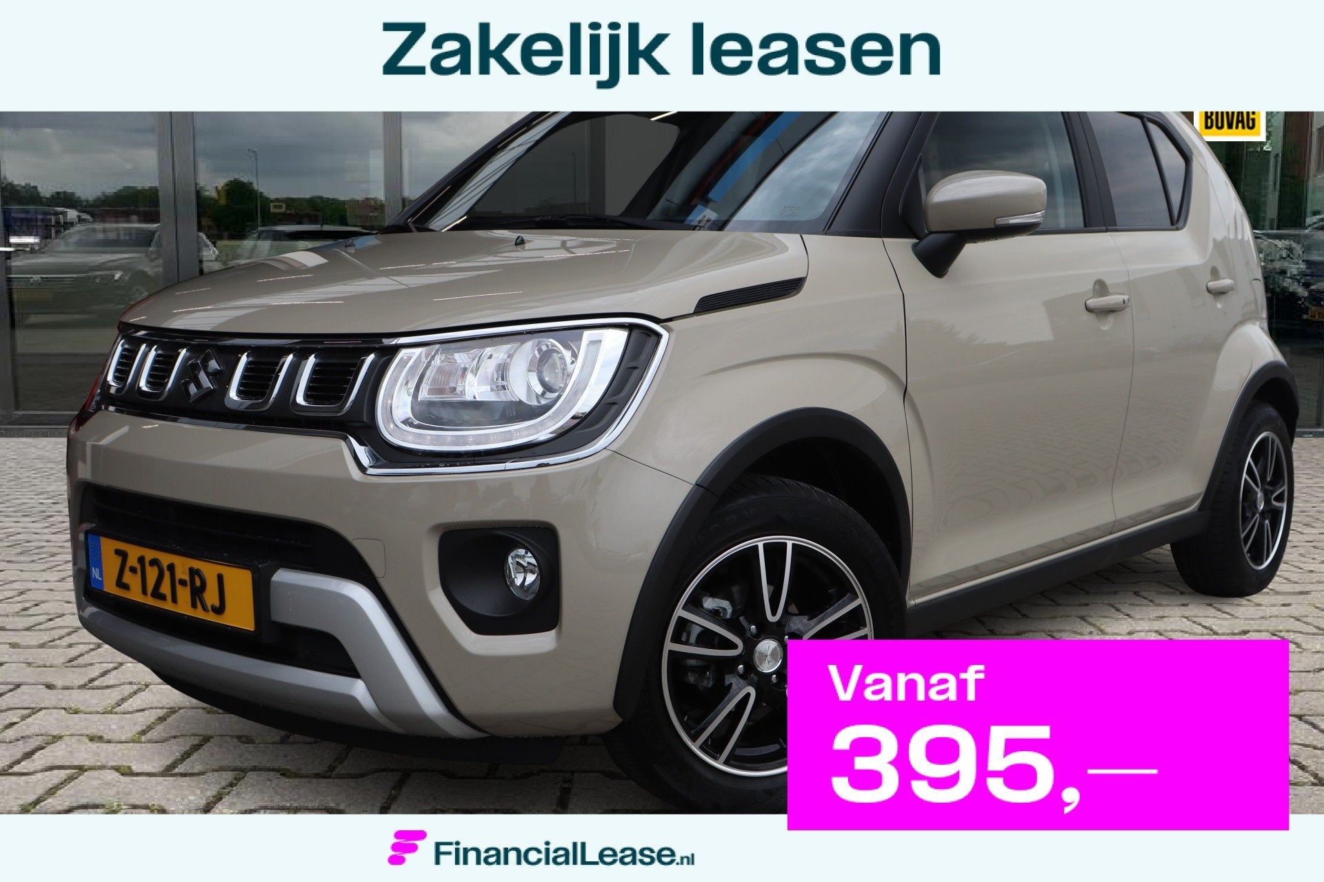 Suzuki Ignis 1.2 Smart Hybrid Style | Trekhaak | Camera | LE, 83 pk, Stof, Gebruikt, Bruin