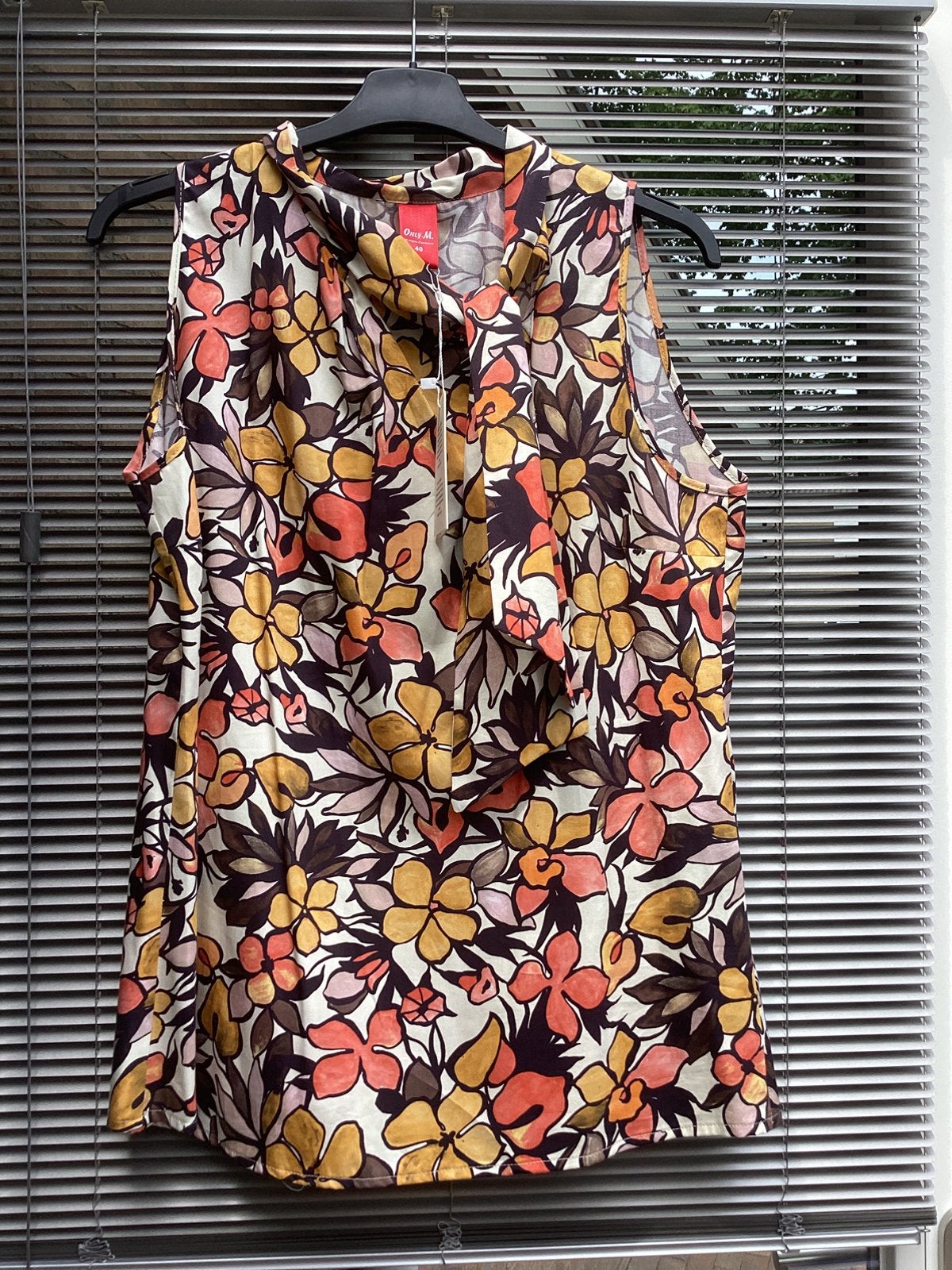 Only m blouse beige bruin geel oranje, Kleding | Dames, Ophalen of Verzenden, Nieuw, Maat 38/40 (M), Beige