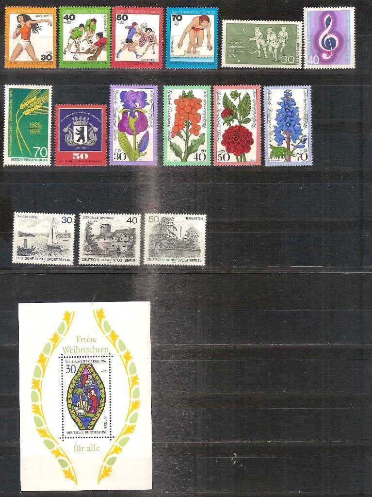 Berlin jaargang 1976 postfris, Ophalen of Verzenden, Buitenland