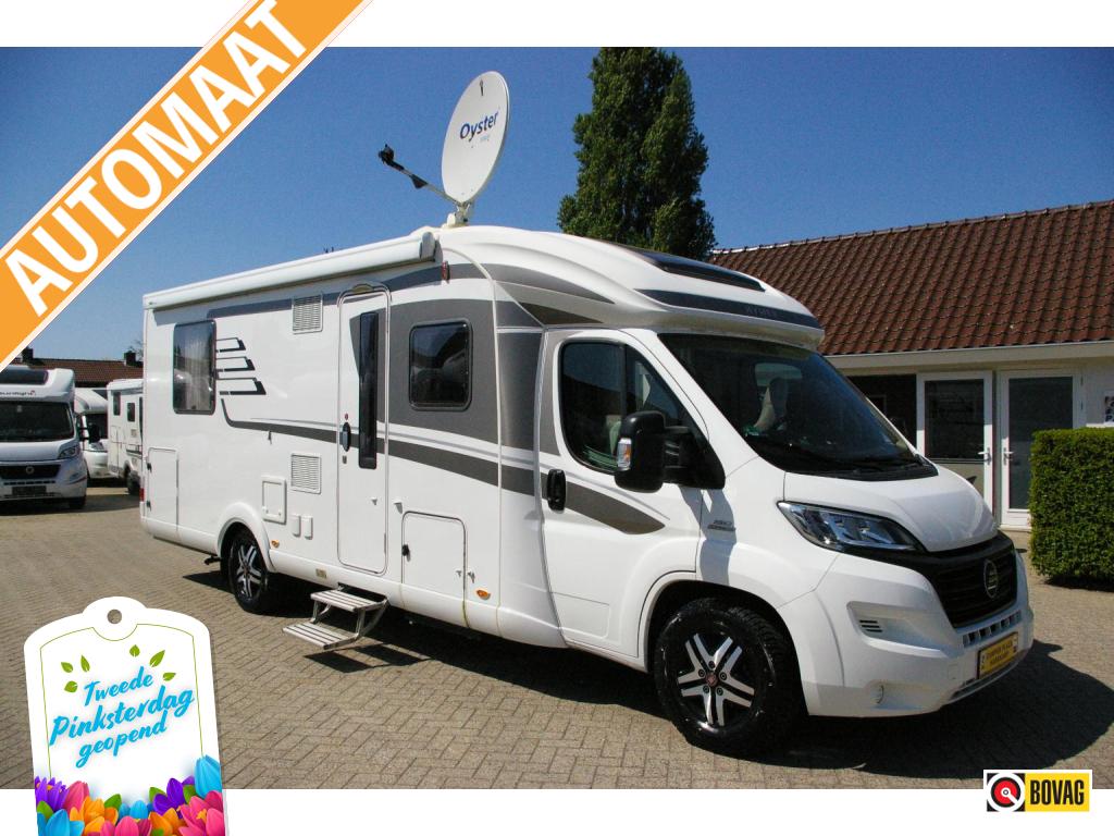 Hymer T 708 SL Automaat, Queensbed, level, Internet., Caravans en Kamperen, Campers, Bedrijf, tot en met 4, Half-integraal, Hymer