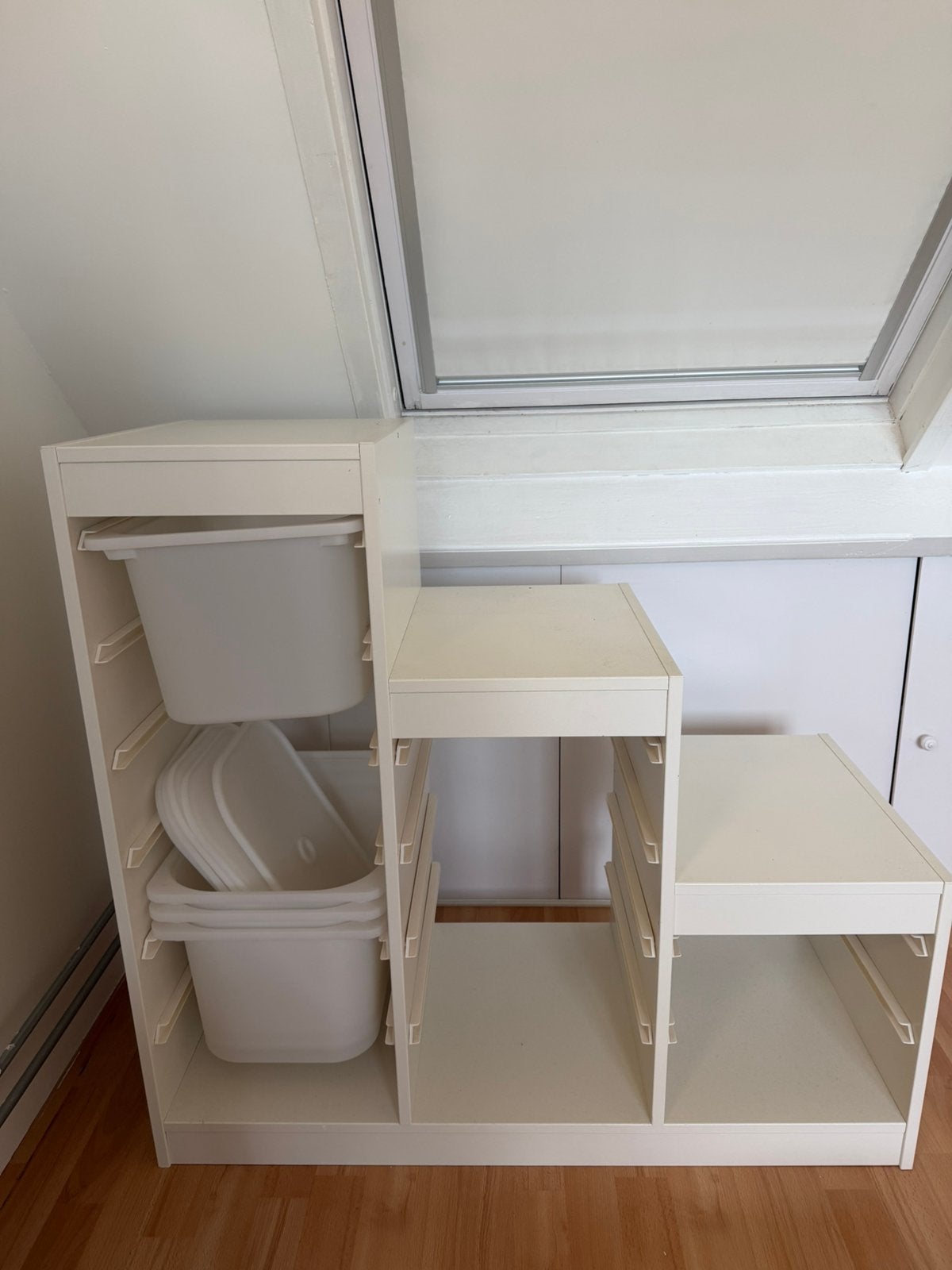 IKEA Trofast trapkast | Compleet | ZGAN, Ophalen, Zo goed als nieuw, Wit, Opbergmeubel