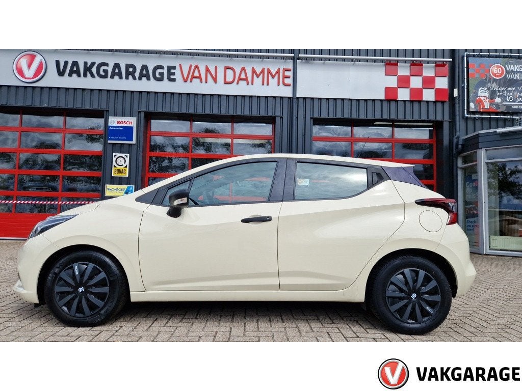 Nissan Micra 1.0 IG-T Visia (bj 2020), Auto's, 101 pk, Euro 6, Wit, Origineel Nederlands