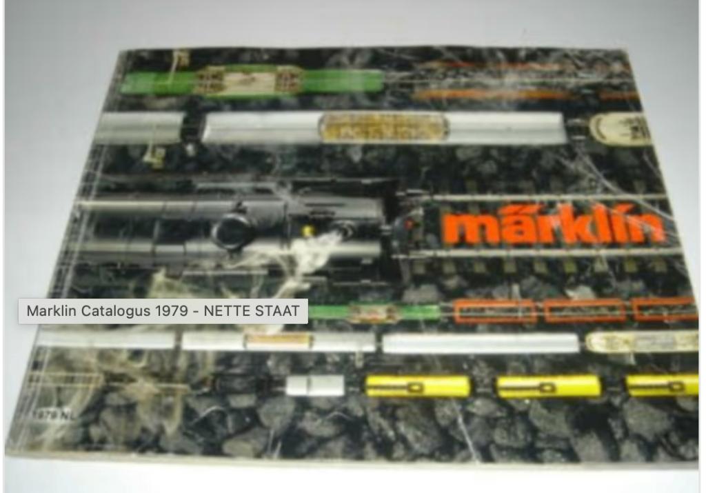 Marklin Catalogus 1979, Wisselstroom, Gebruikt, Analoog, Märklin