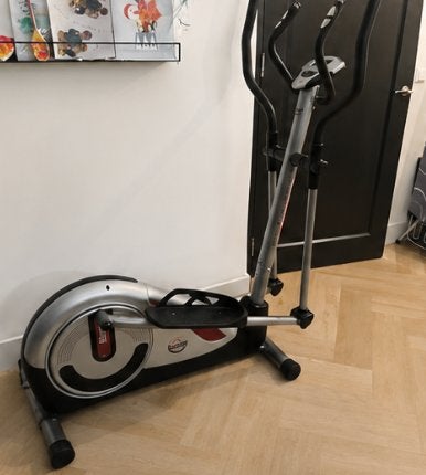 Nette Rössler R900E Crosstrainer Ergometer, Sport en Fitness, Ophalen, Benen, Gebruikt, Aluminium