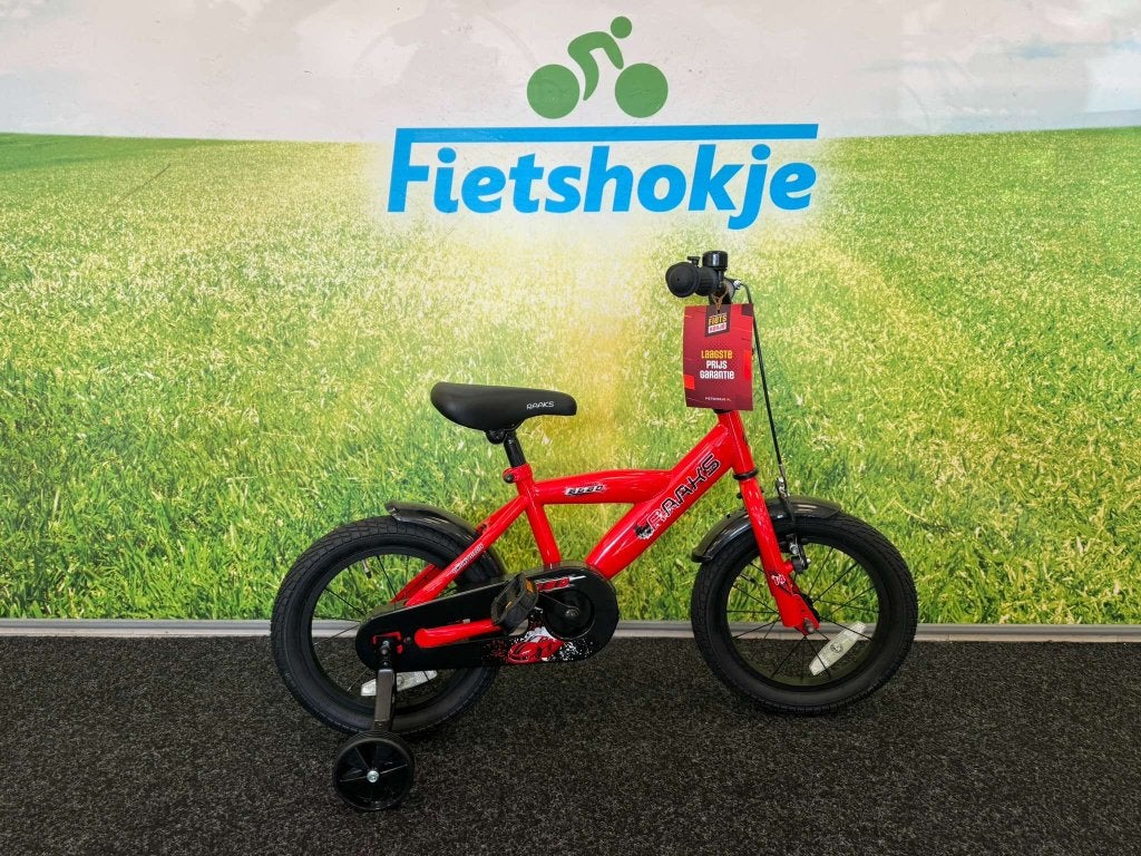 Fietshokje Raaks : Nieuwe Raaks Bobo jongensfiets 14 inch